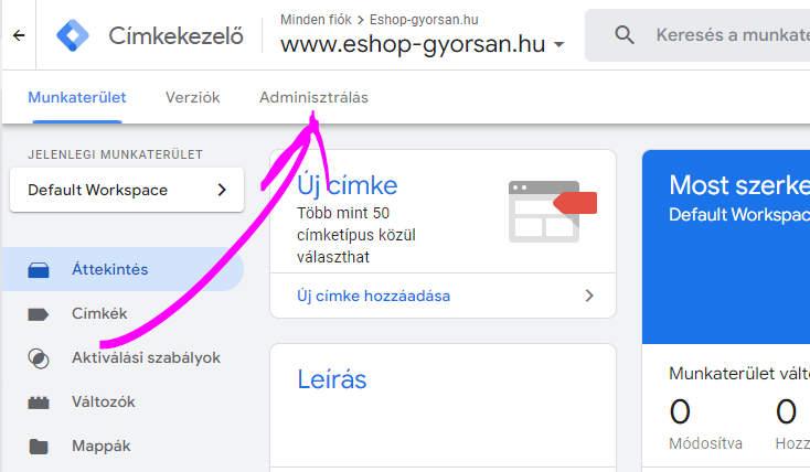 EshopGyorsan Események hozzáadása a Google Tag Managerhez_01